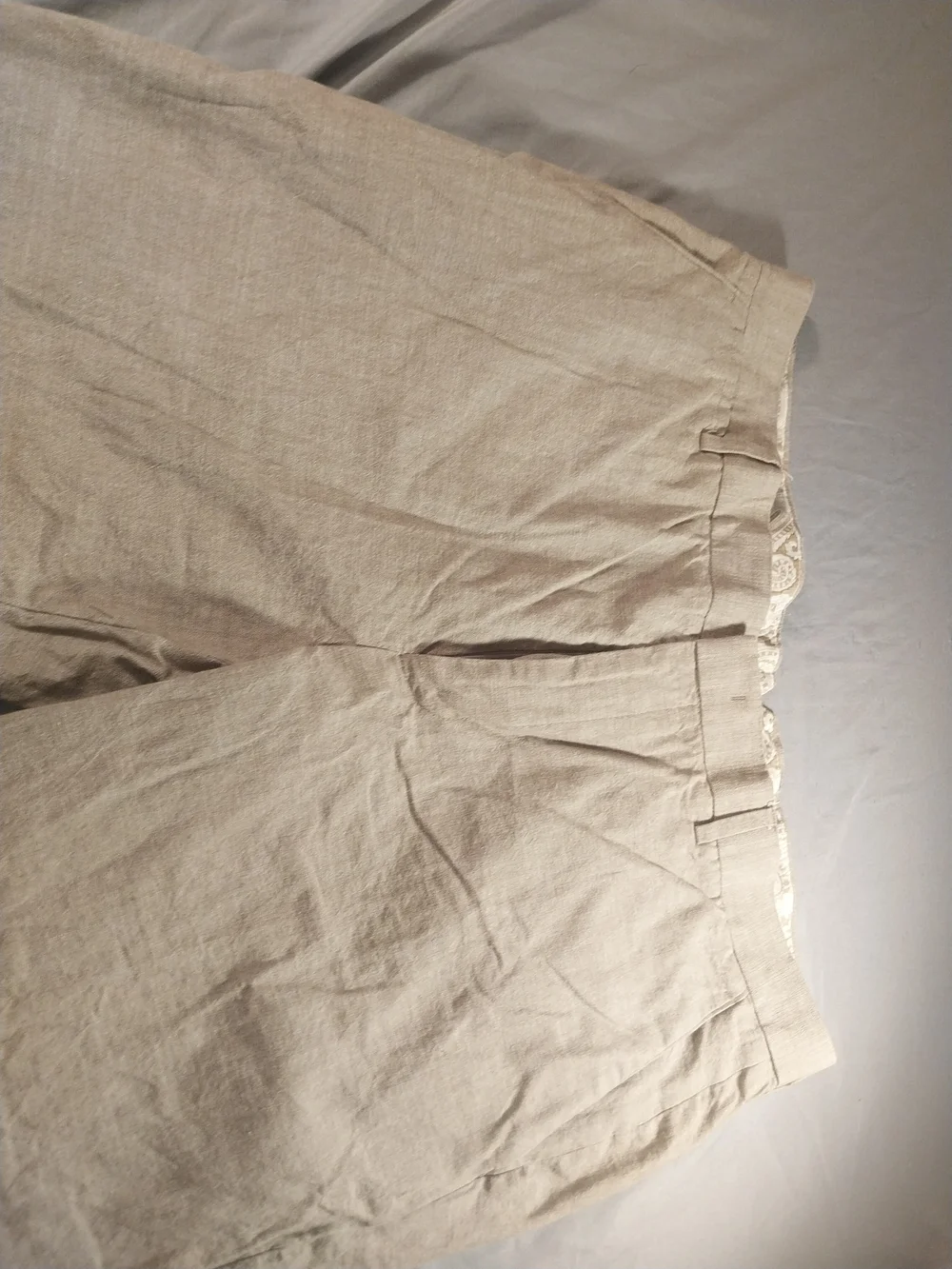 Tasso Elba Mens Cotton Trousers 36x32 #442